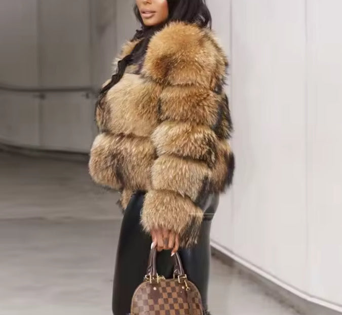 Aishaya Premium Faux Fur Jacket