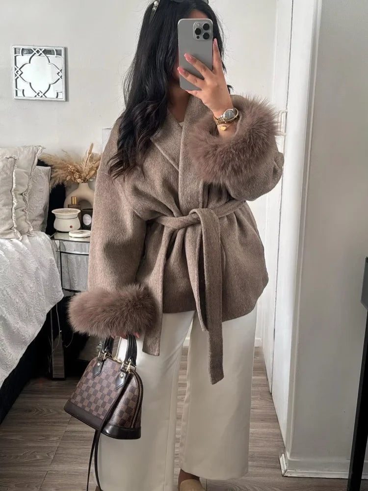 Aishaya Premium Faux Fur Coat