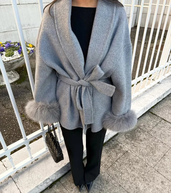 Aishaya Premium Faux Fur Coat